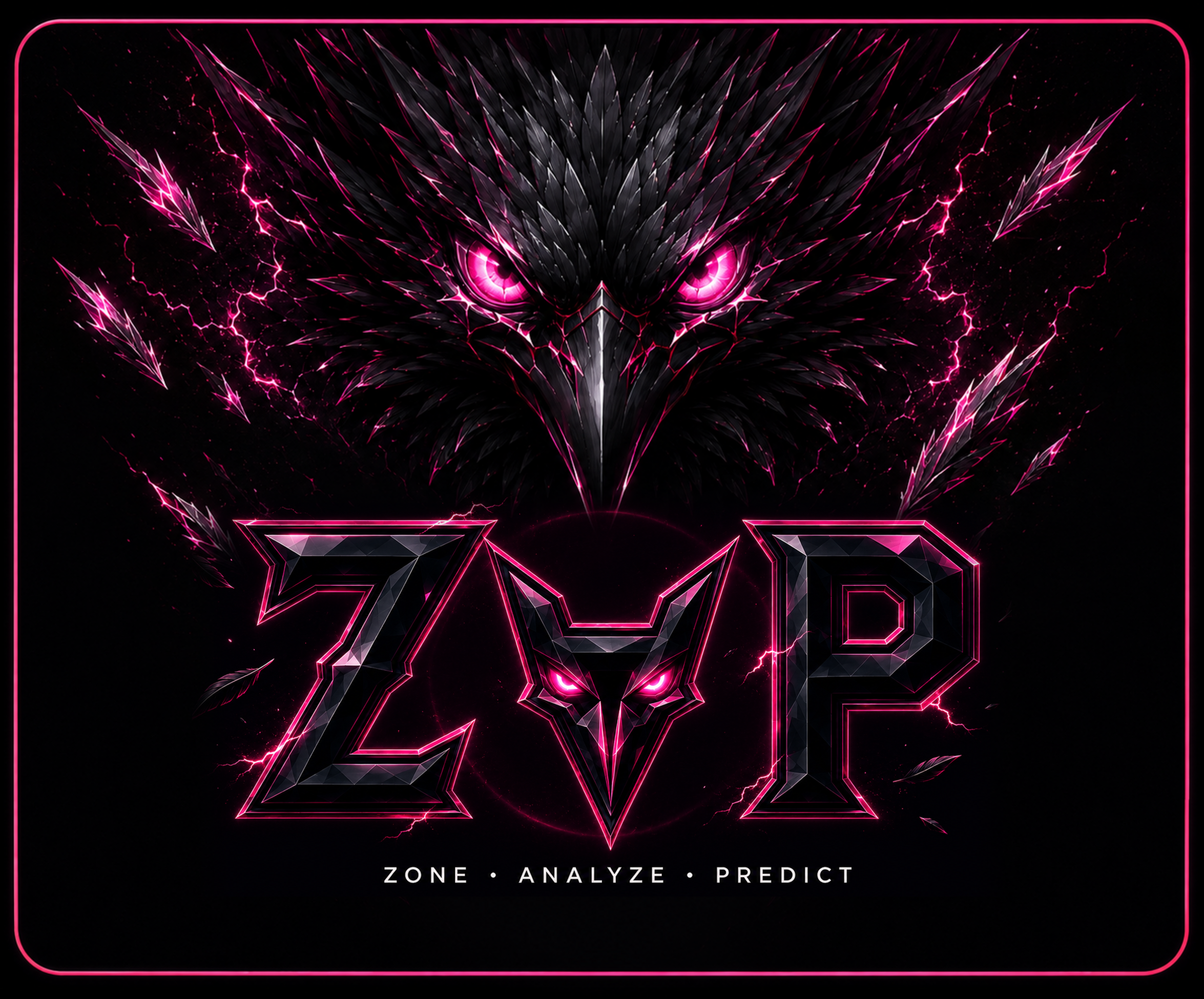 Z.A.P 战术鼠标垫·短款 · 黑粉款完整展示